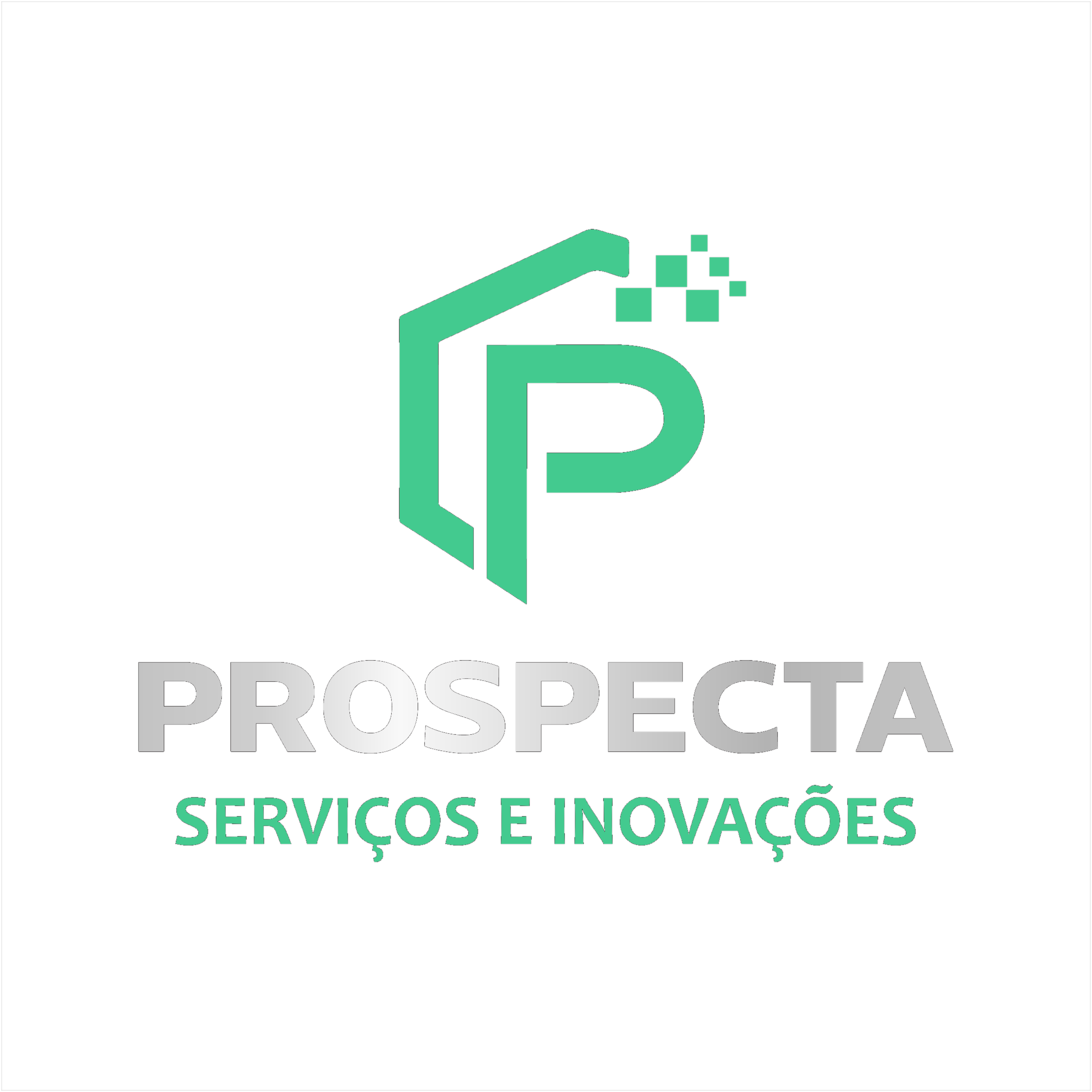 Logomarca Prospecta com fundo branco